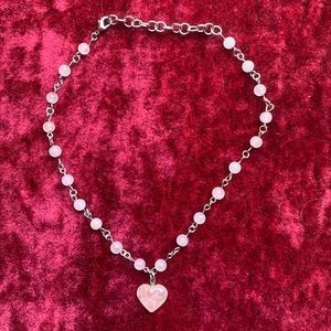 ROSE QUARTZ CHOKER